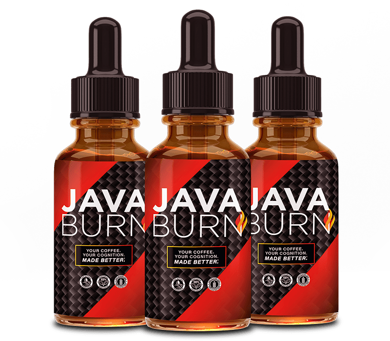 Java Burn coffee metabolism serum bottles