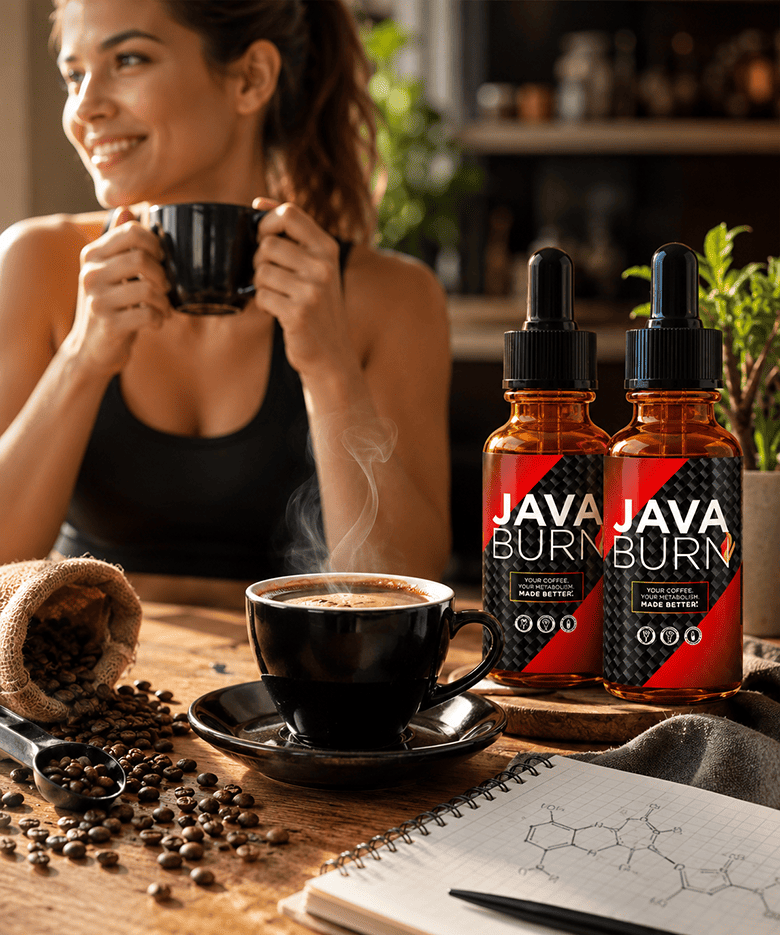 Java Burn serum bottles